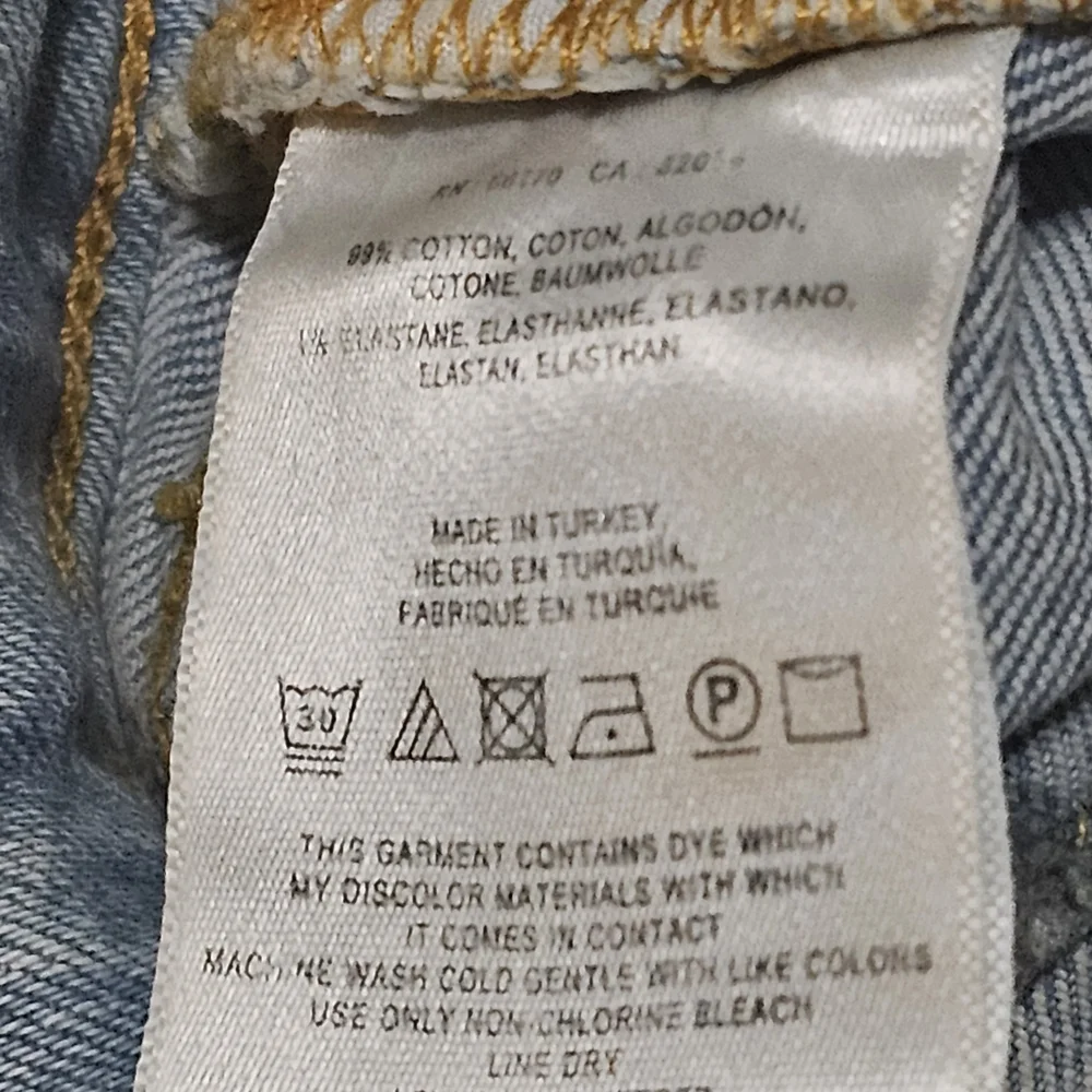 Pilcro and the Letterpress Light Blue Floral Skinny Jeans - Picture 10 of 11